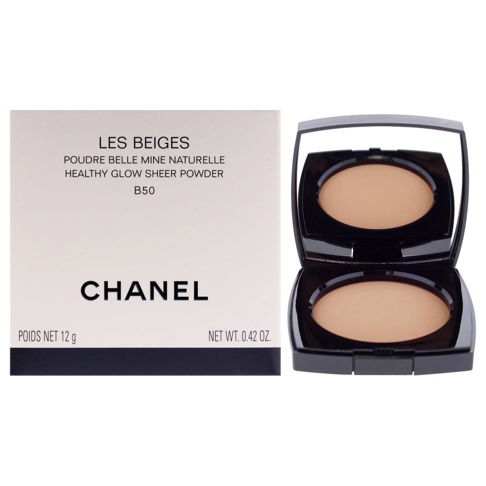 Pó Chanel Les Beiges Healthy Glow B50 escuro-médio 12 ml