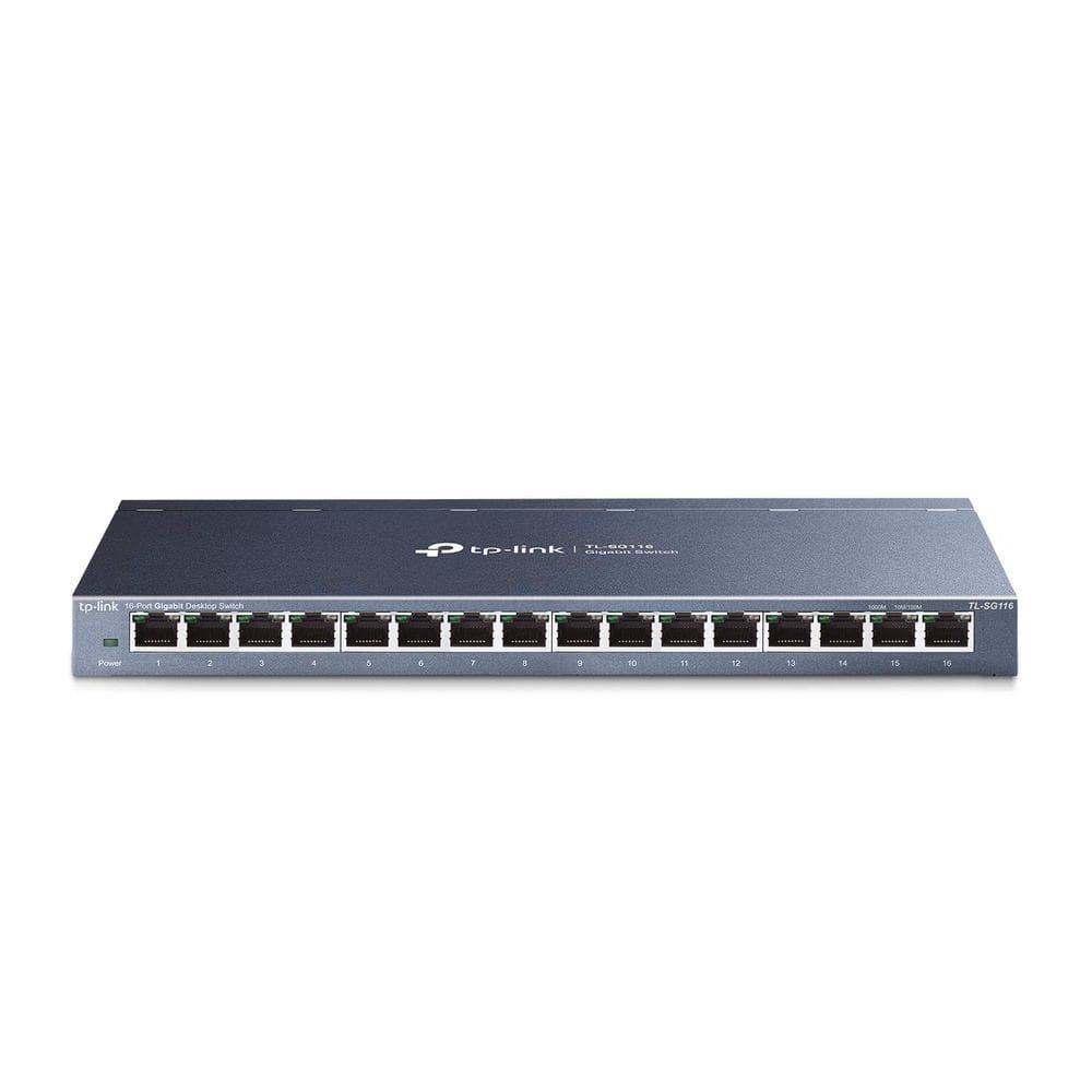 Switch de rede TP-Link TL-SG116 16 portas Gigabit Ethernet