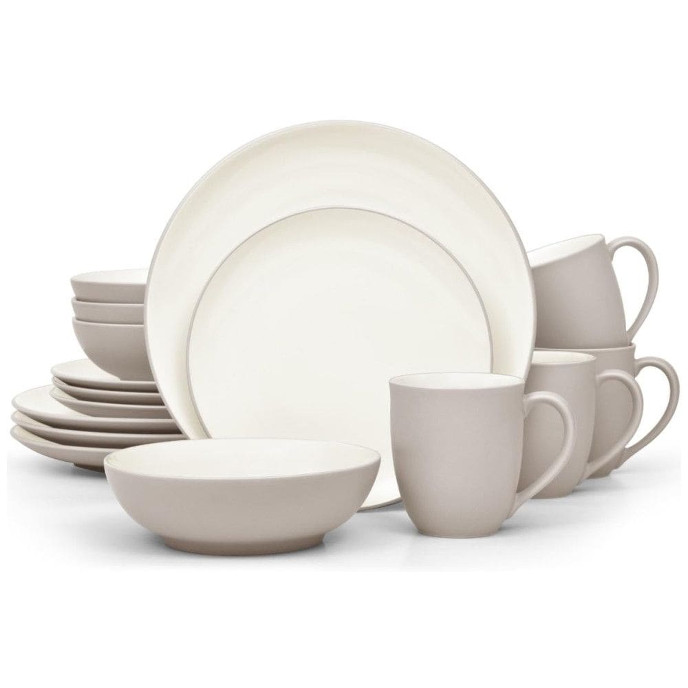Aparelho de Jantar para Todas as Ocasiões, Elegância e Sofisticação para Sua Mesa com 16 Peças, Formato Redondo e Material de Cerâmica sem