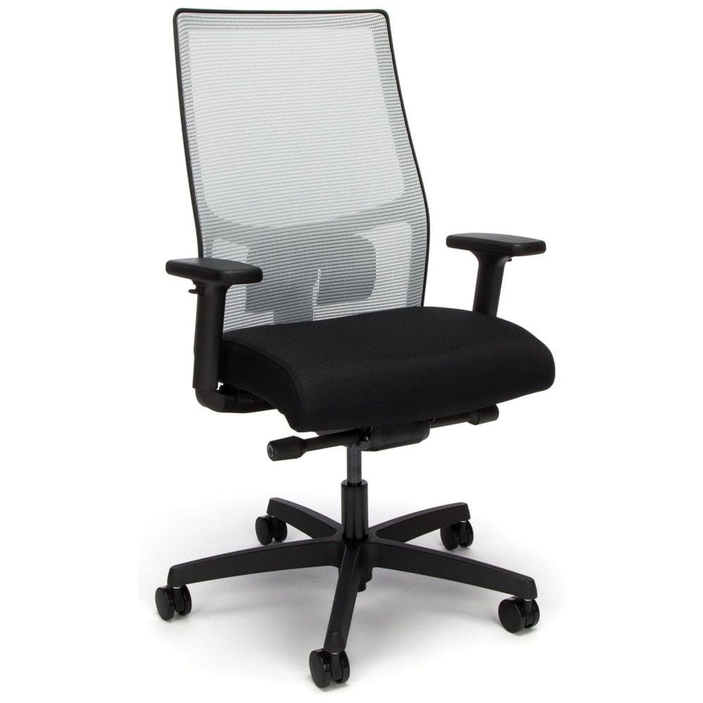 Cadeira de Escritório Ergonômica Giratória com Encosto Médio, I2M2AFLC10TK, HON I2M2AFLC10TK, Cinza