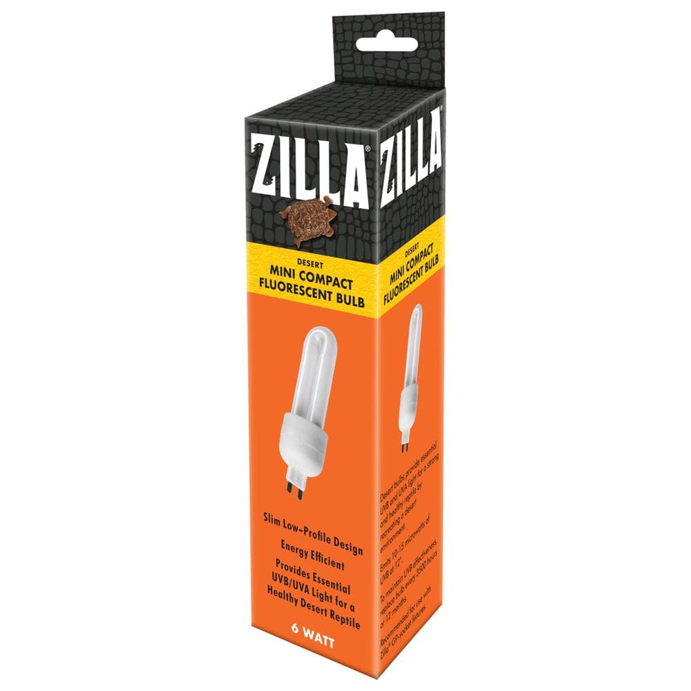 Lâmpada fluorescente compacta Zilla Mini Desert 6W branca