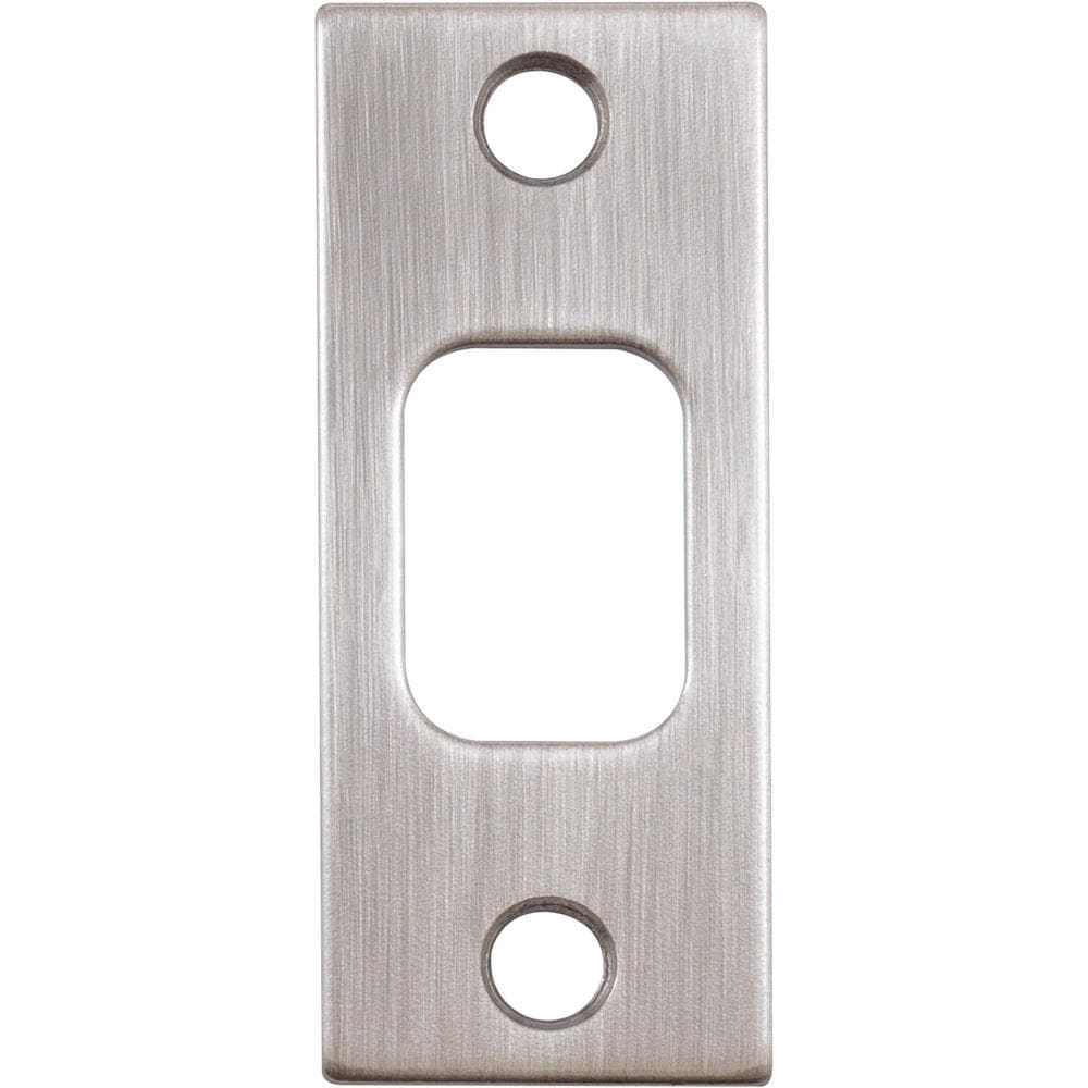 Strike Plate Stone Harbor Hardware Square Corner Níquel antigo