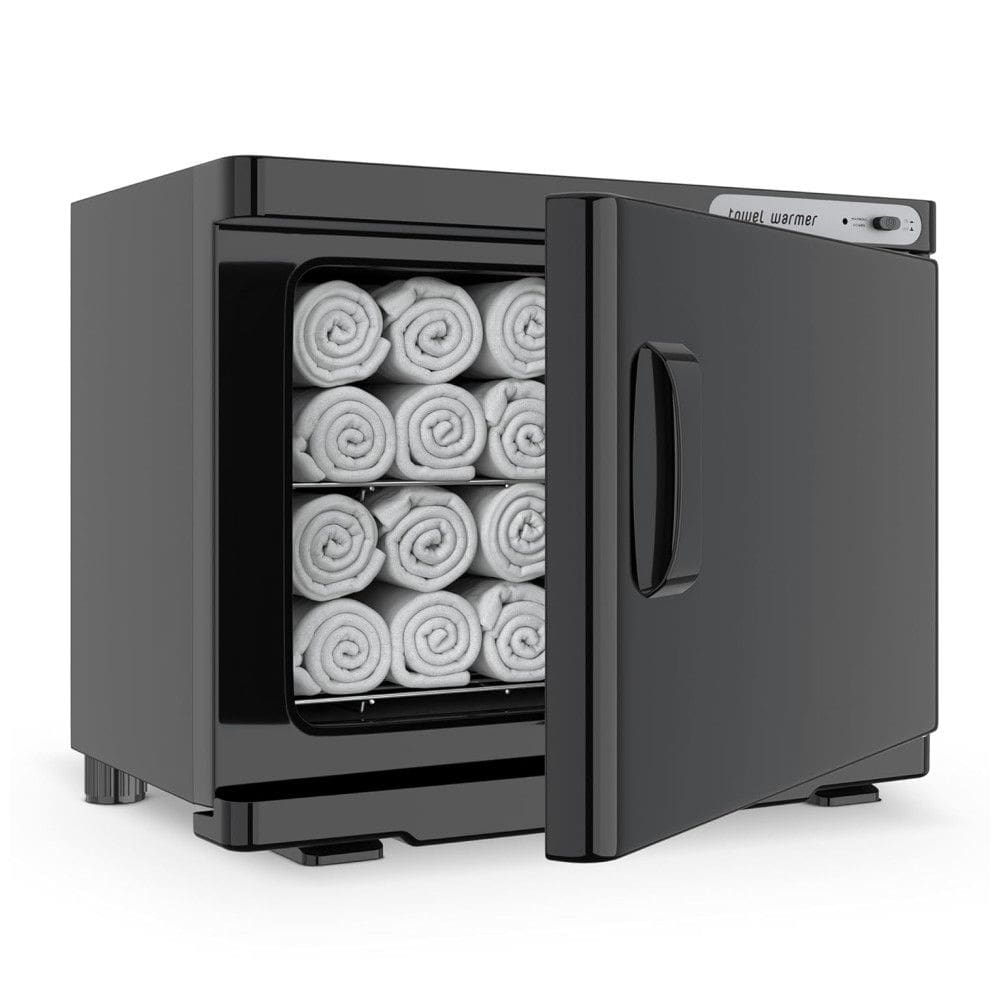 Aquecedor de Toalhas 23L Armazena até 12 Toalhas Faciais, 110V, RyJaune, Preto