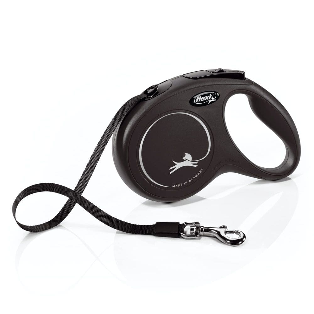 Coleira retrátil para cães FLEXI New Classic Tape para cães médios