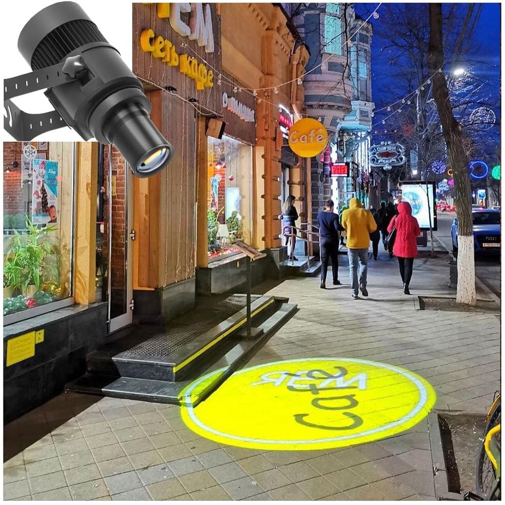 Luzes de logotipo LED COLIFINE COLIFINE 60W Projetor GOBO personalizado