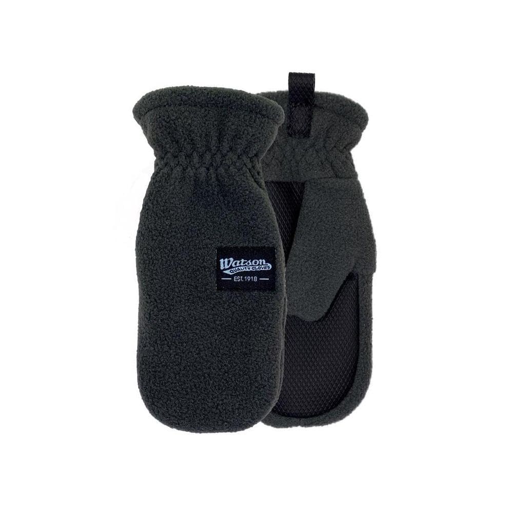 Luvas Kid Mitt Gloves Watson Gloves Baby Fleece com tela sensível ao toque preta