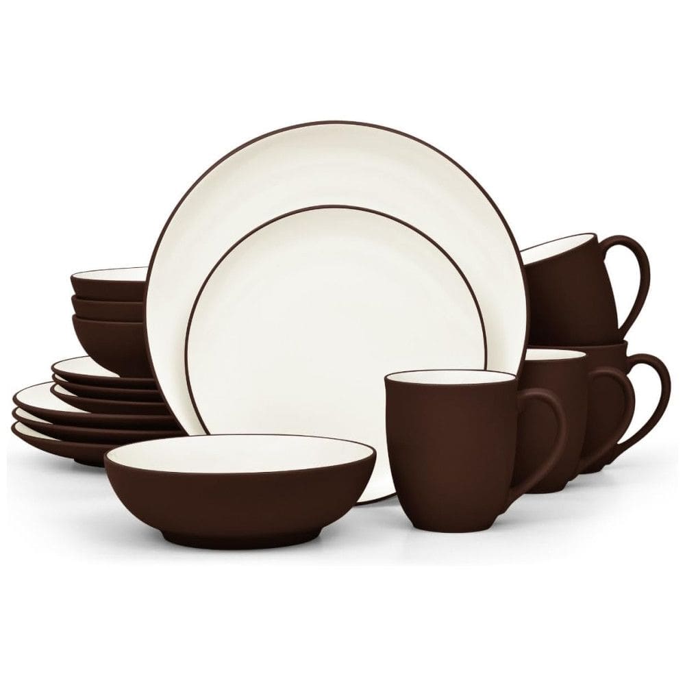 Aparelho de Jantar para Todas as Ocasiões, Elegância e Sofisticação para Sua Mesa com 16 Peças, Formato Redondo e Material de Cerâmica