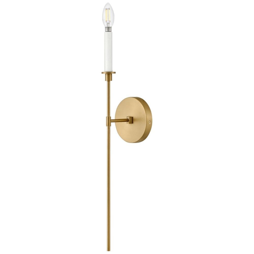 Luminária de Parede, Elegância e Qualidade em sua Casa Com Fio, Estilo Clássico e Material de Liga de Aço, 110V, Lark, Dourado