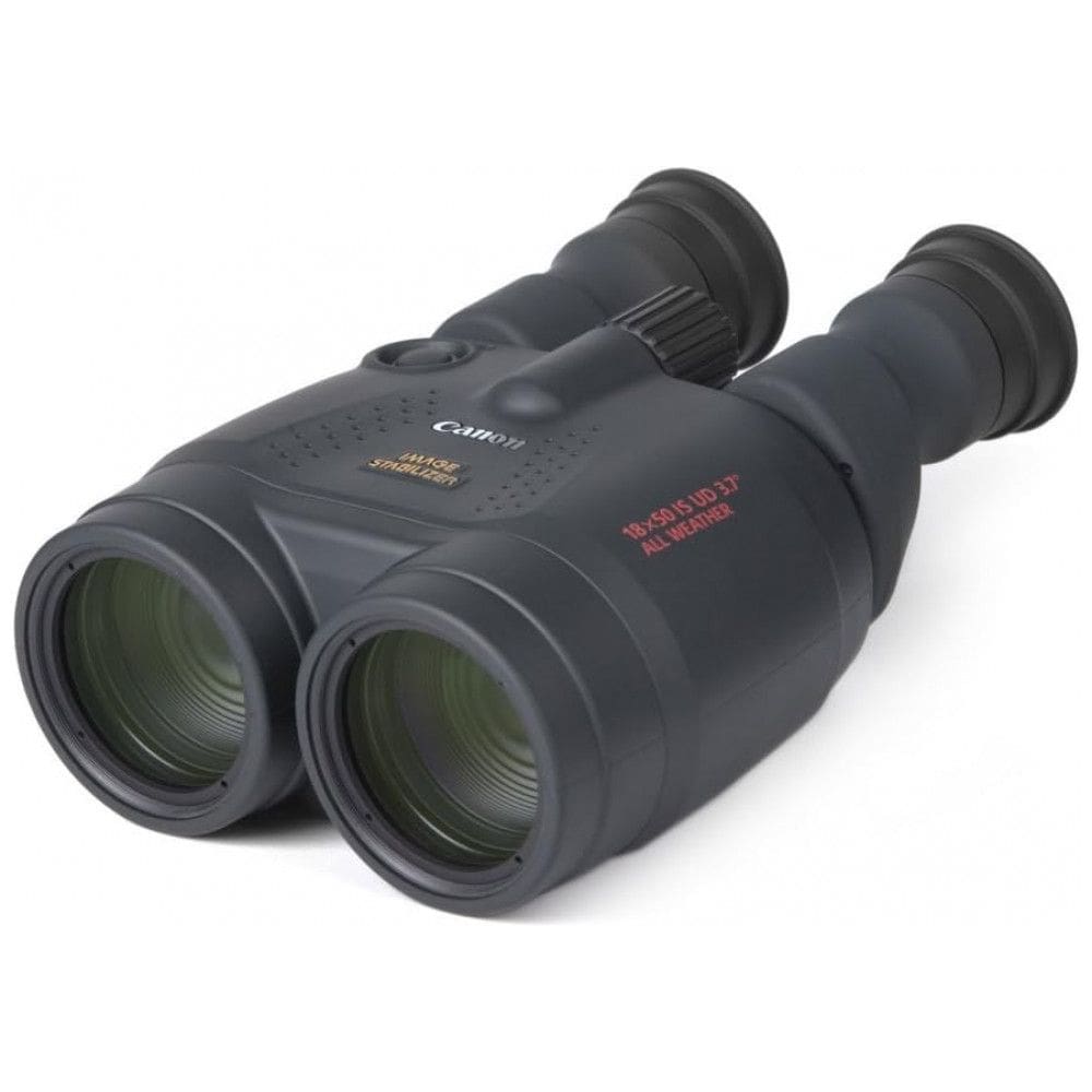Binóculos 18x50 com Estabilização de Imagem e À prova d, Visão 100 Metros, CANON 4624A002, Preto