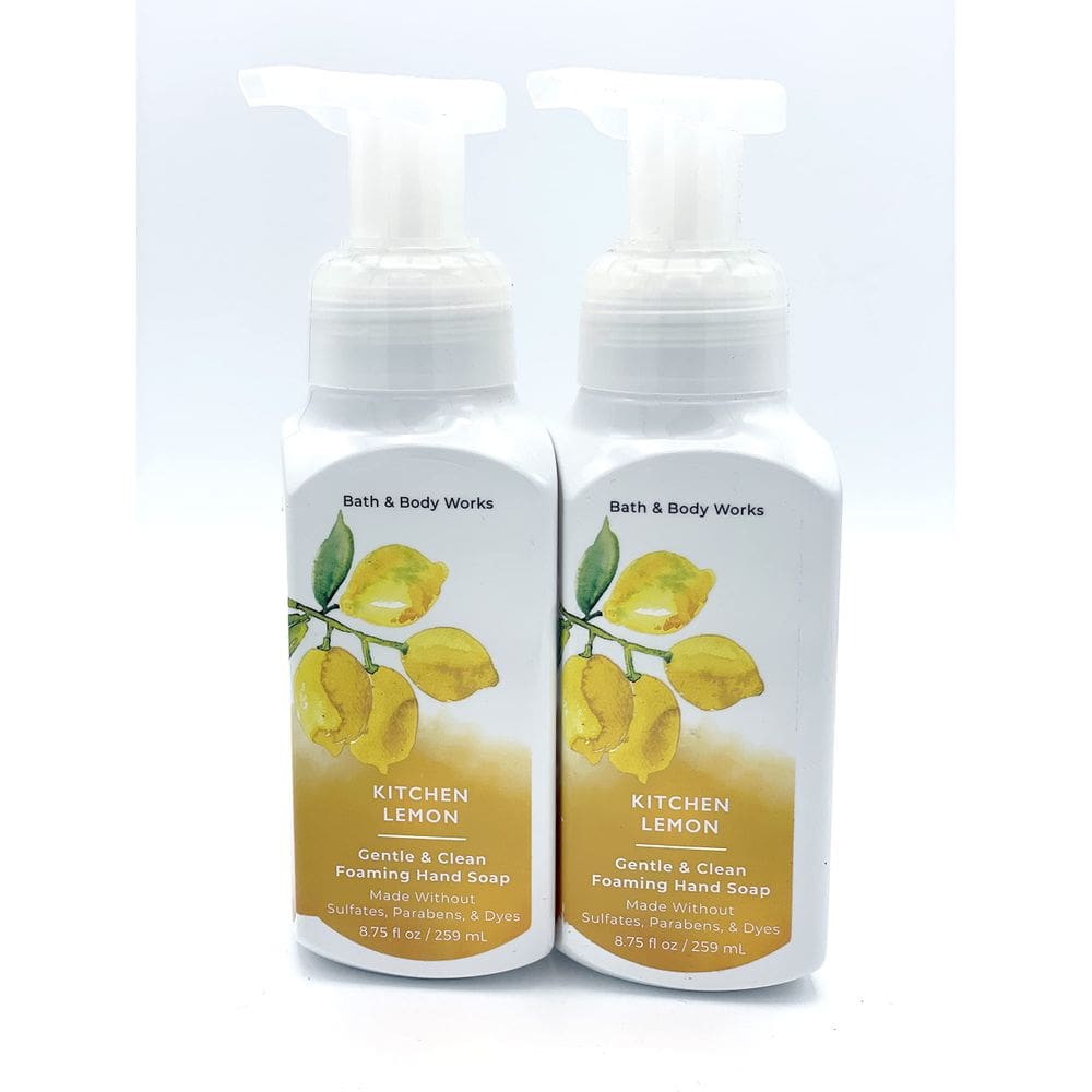 Sabonete para mãos Bath & Body Works Gentle Foaming Kitchen Lemon 250ml