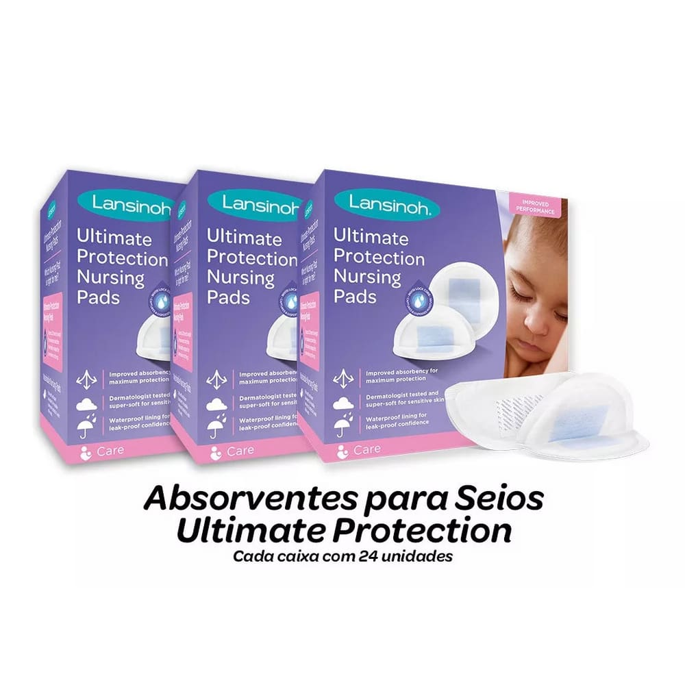 Abs. P/ Seios Ultimate Protection Lansinoh - Leve 3 Pague 2