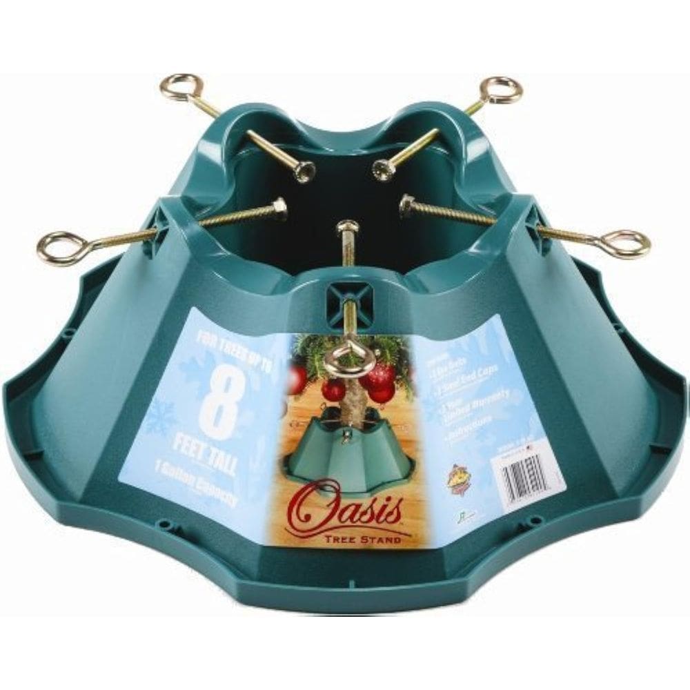 Suporte para árvore de Natal JACK-POST 8 pés, capacidade de água de 4,9 L