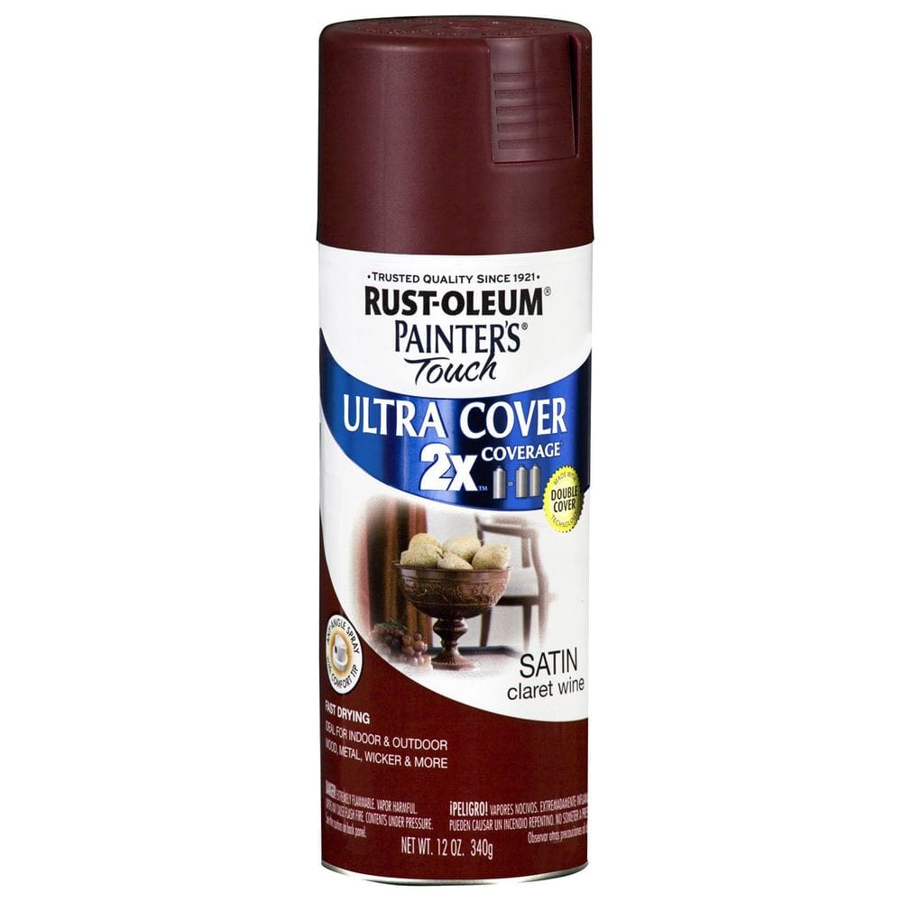 Conjunto de tinta spray Painter`s Touch 2X Claret Wine Satin 340 ml