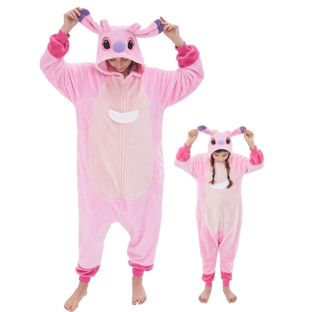 Pijama GONAAP Angel Angel Animal Costume, macacão adulto unissex XXL