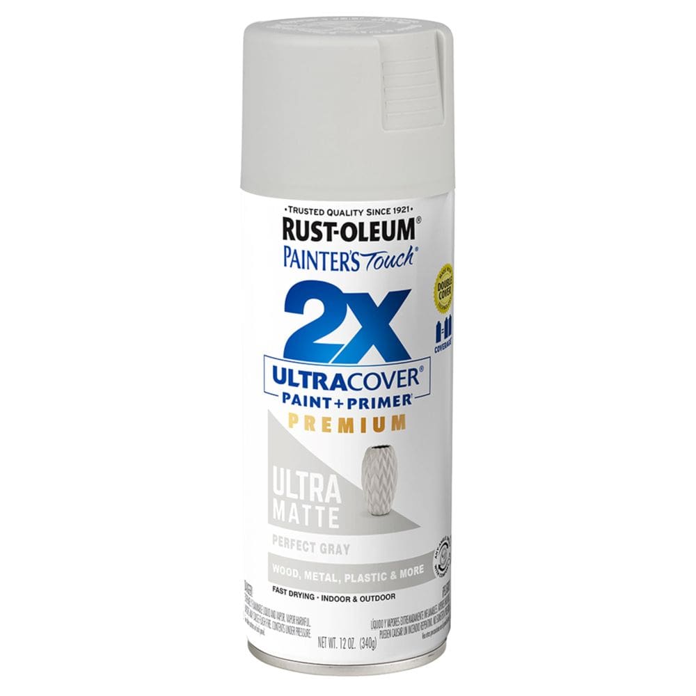 Tinta spray Rust-Oleum 331184 340g cinza ultra fosco