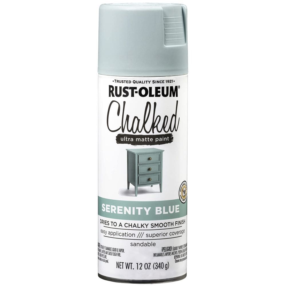 Tinta spray Rust-Oleum Serenity Blue Chalked Ultra Matte 350 ml