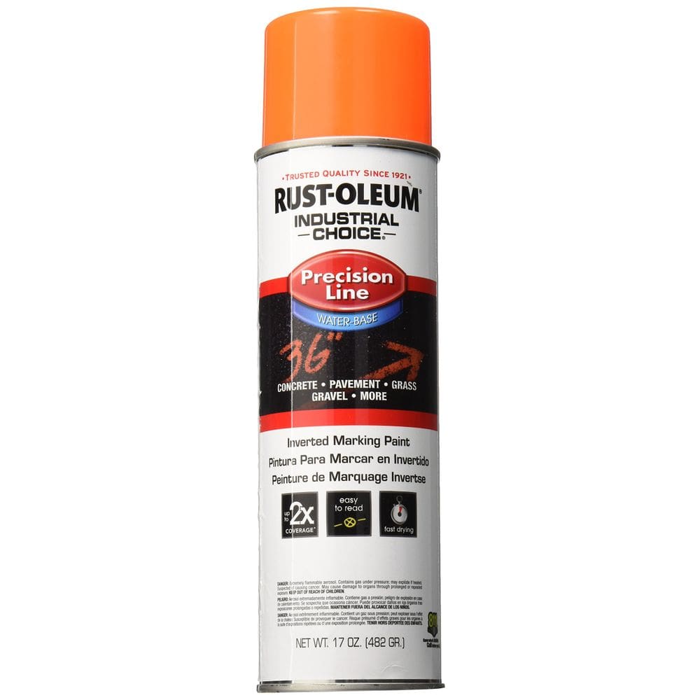 Tinta Spray Rust-Oleum M1800 Laranja Fluorescente 482 g