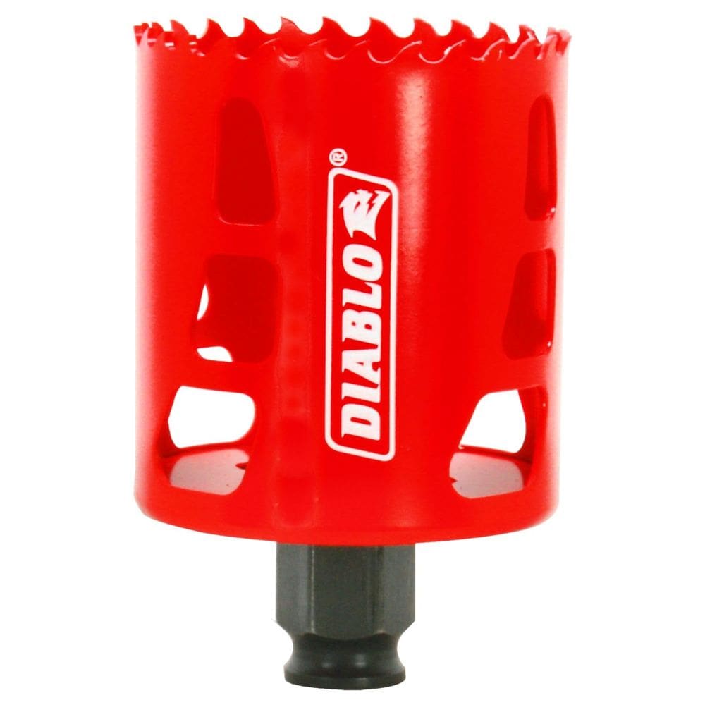 Serra de furo Diablo DHS2375 Bimetálica de 6 cm de diâmetro