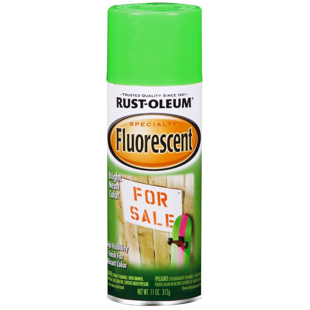 Tinta spray Rust-Oleum Specialty Fluorescente Verde 311 ml