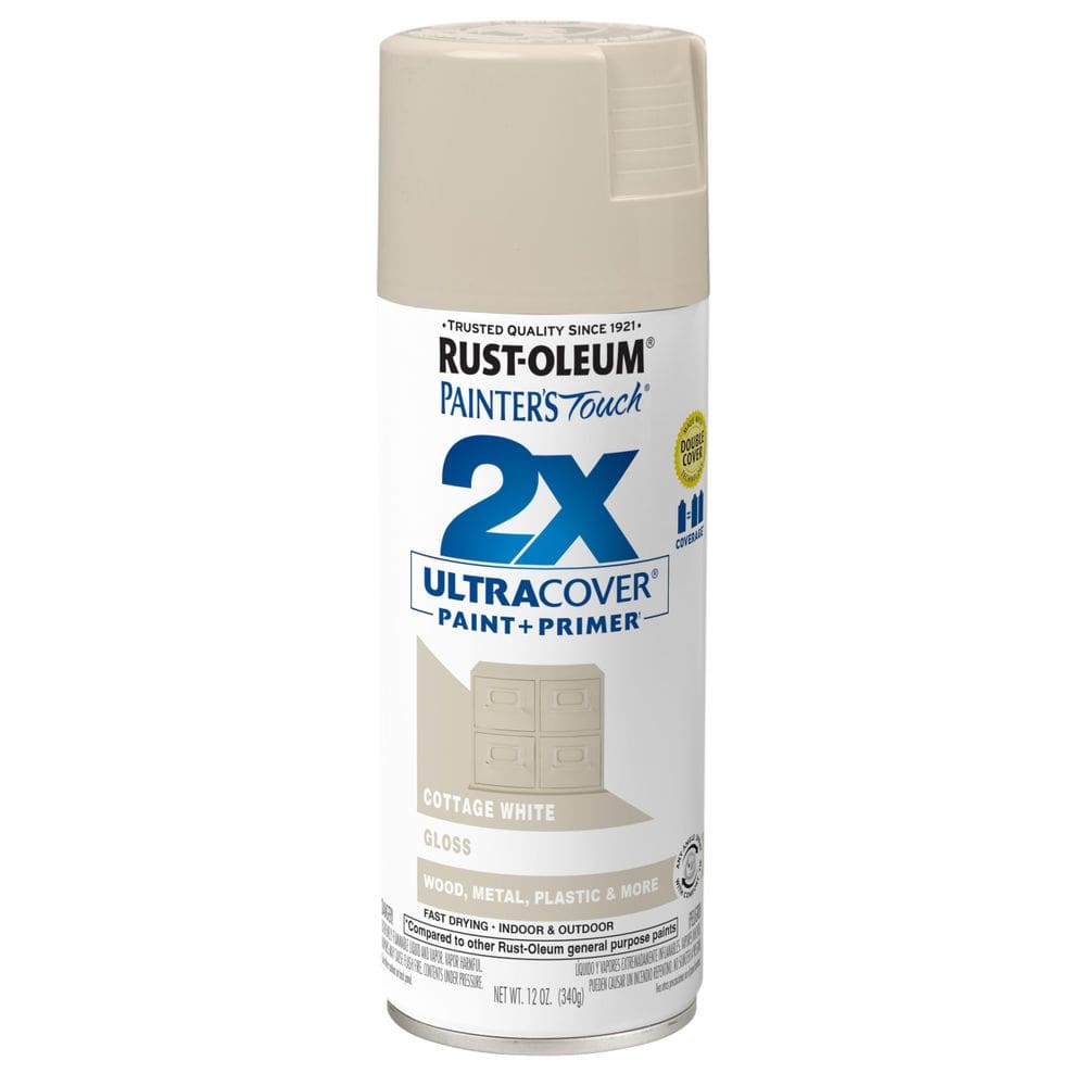 Tinta spray Rust-Oleum 334040 Painter`s Touch 340g branca brilhante