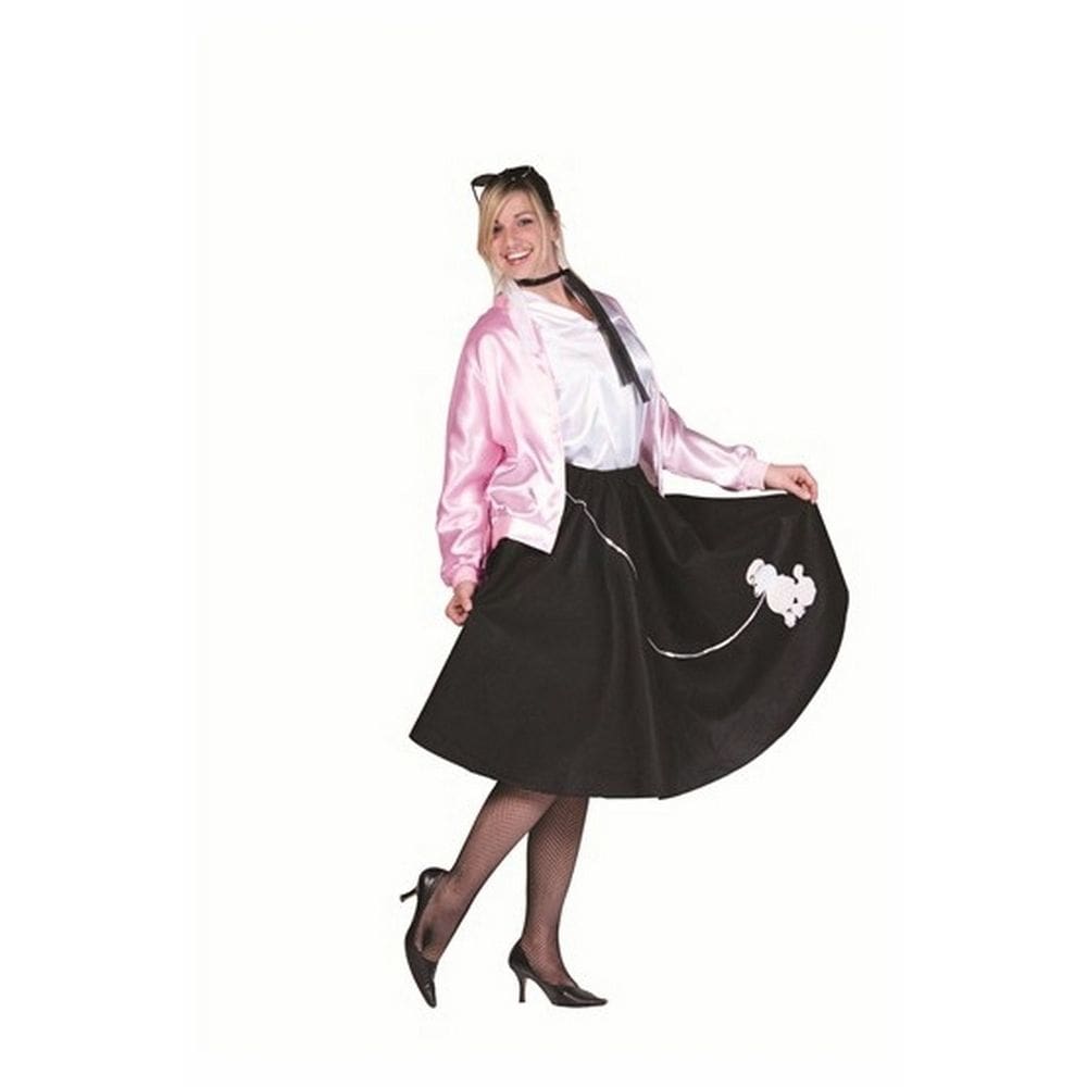 Fantasia feminina de Halloween para poodle da RG Costumes, roxa O/S