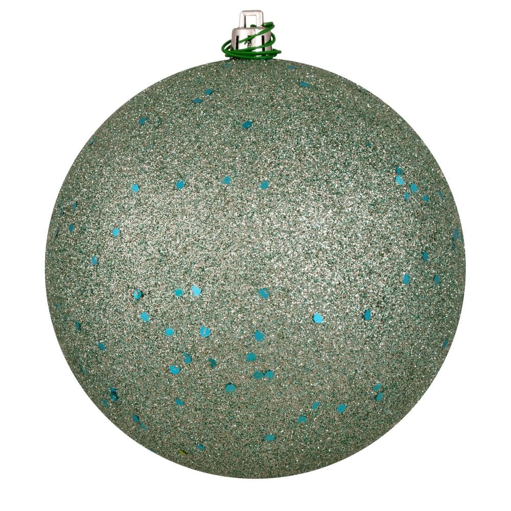 Enfeite suspenso Vickerman 25 cm Frosty Mint Sequin