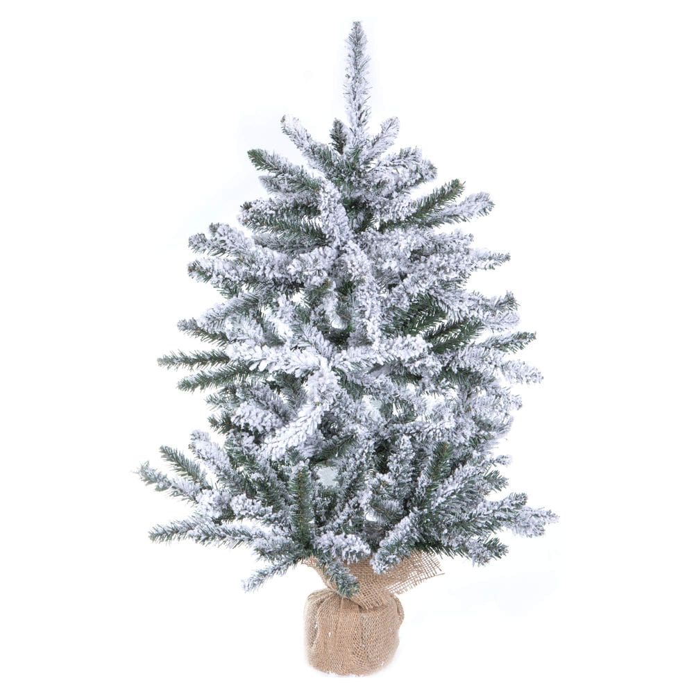 Árvore de Natal artificial Vickerman 76cm Flocked Unlit