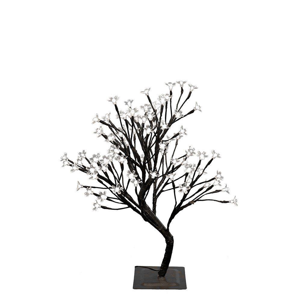 Árvore de bonsai floral LED Hi-Line Gift Ltd, 55 cm, 96 LEDs