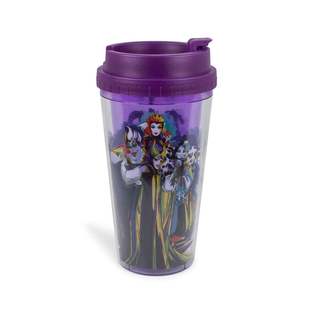 Caneca de viagem Silver Buffalo Disney Villains 480 ml Bad Vibes