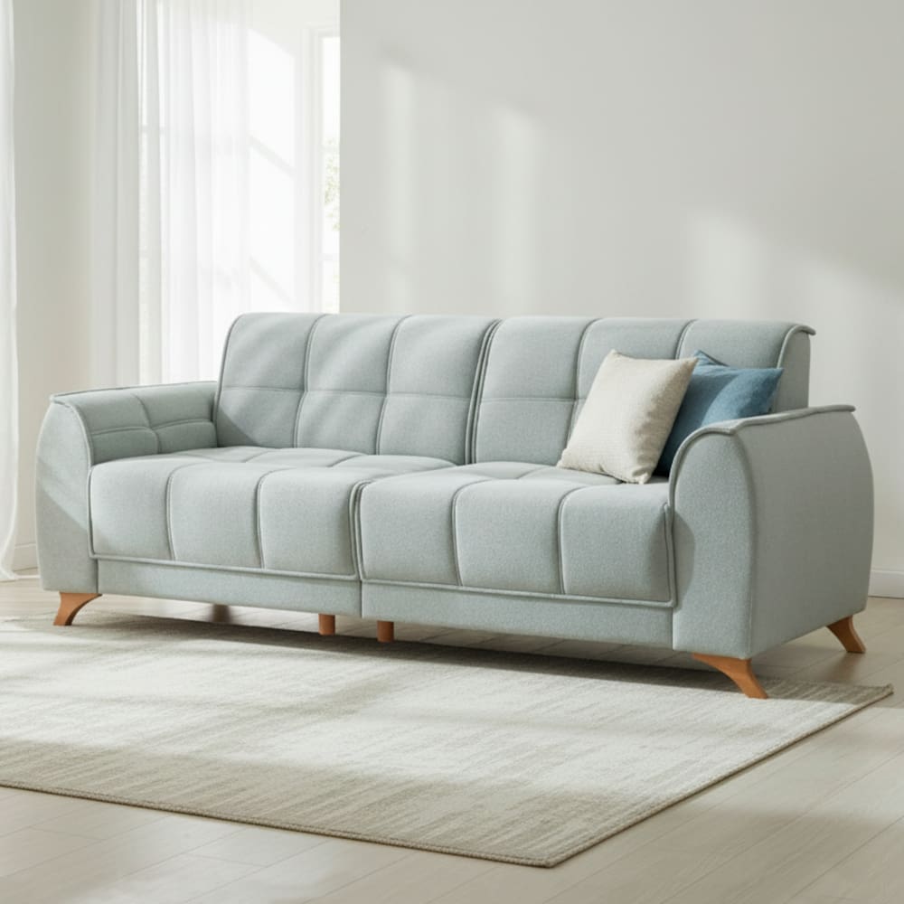 Sofa living 195cm 4 lugares Salon - COLISEU