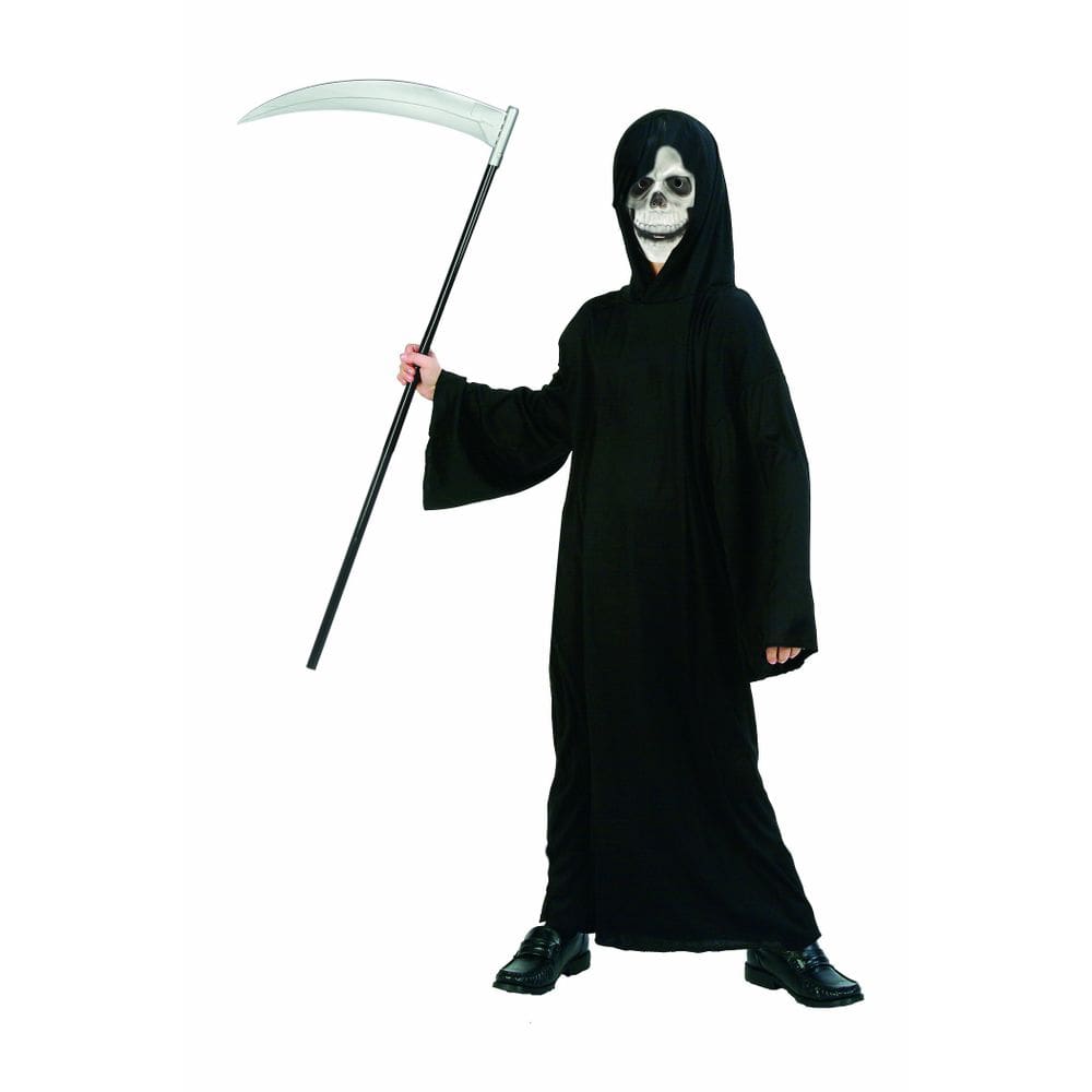 Fantasia infantil de Ghoul com capuz, fantasia RG, pequena 4-6