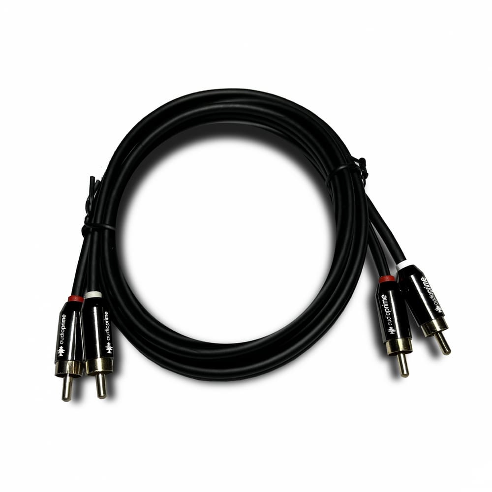 Cabo Blindado RCA 2x2 de Áudio e Vídeo Audio Prime
