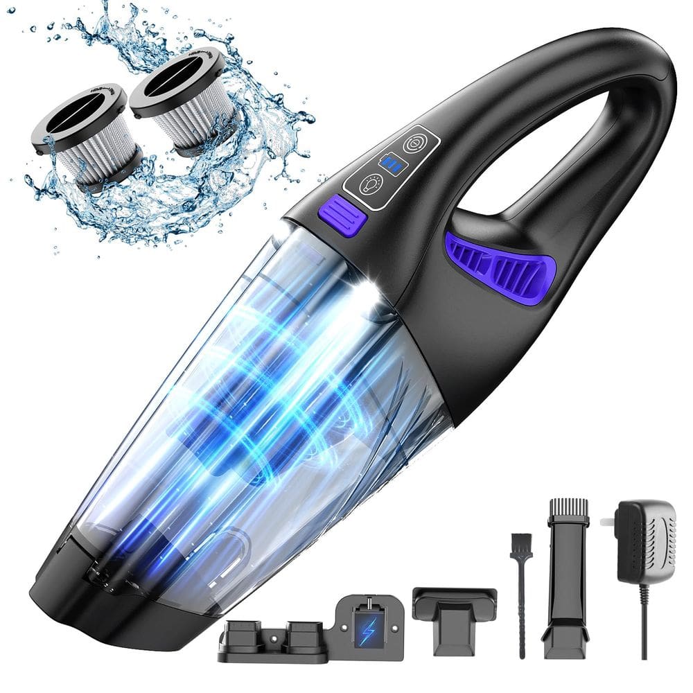 Aspirador de pó para carro MYUAKO Handheld Cordless 18000Pa 160W
