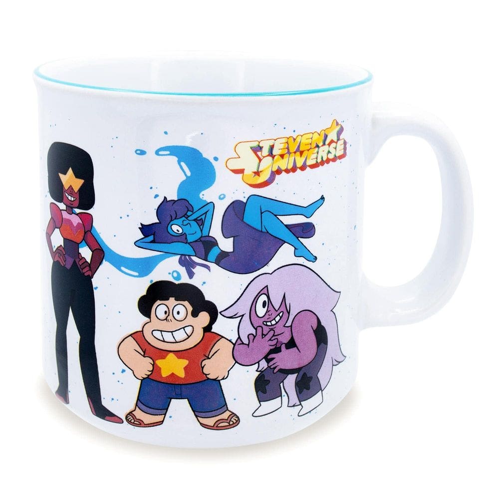 Caneca Camper Silver Buffalo Steven Universe Crystal Gems 600 ml