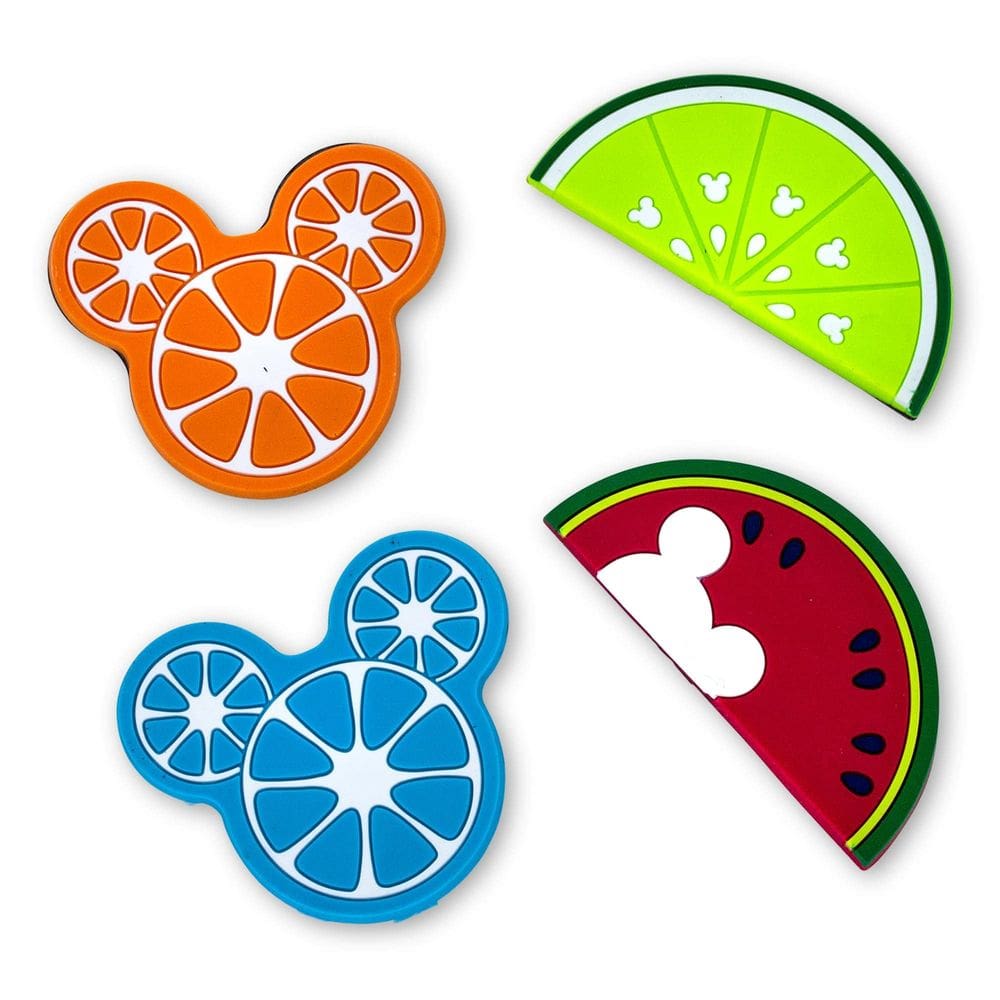 Conjunto Fruit Magnet Seven20 Disney Mickey Mouse de 4 peças
