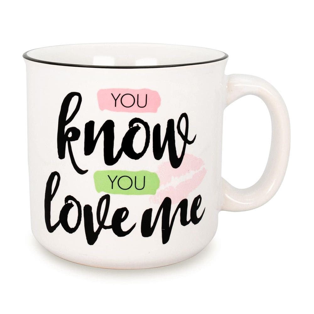 Caneca Camper Silver Buffalo Gossip Girl Você sabe que me ama