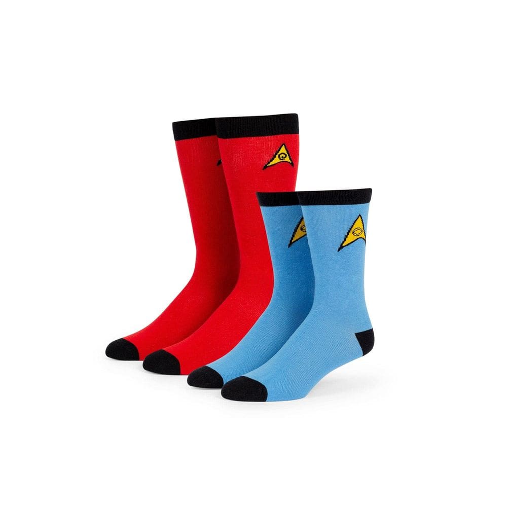 Conjunto de meias Robe Factory Star Trek: a série autêntico Spock & Uhura