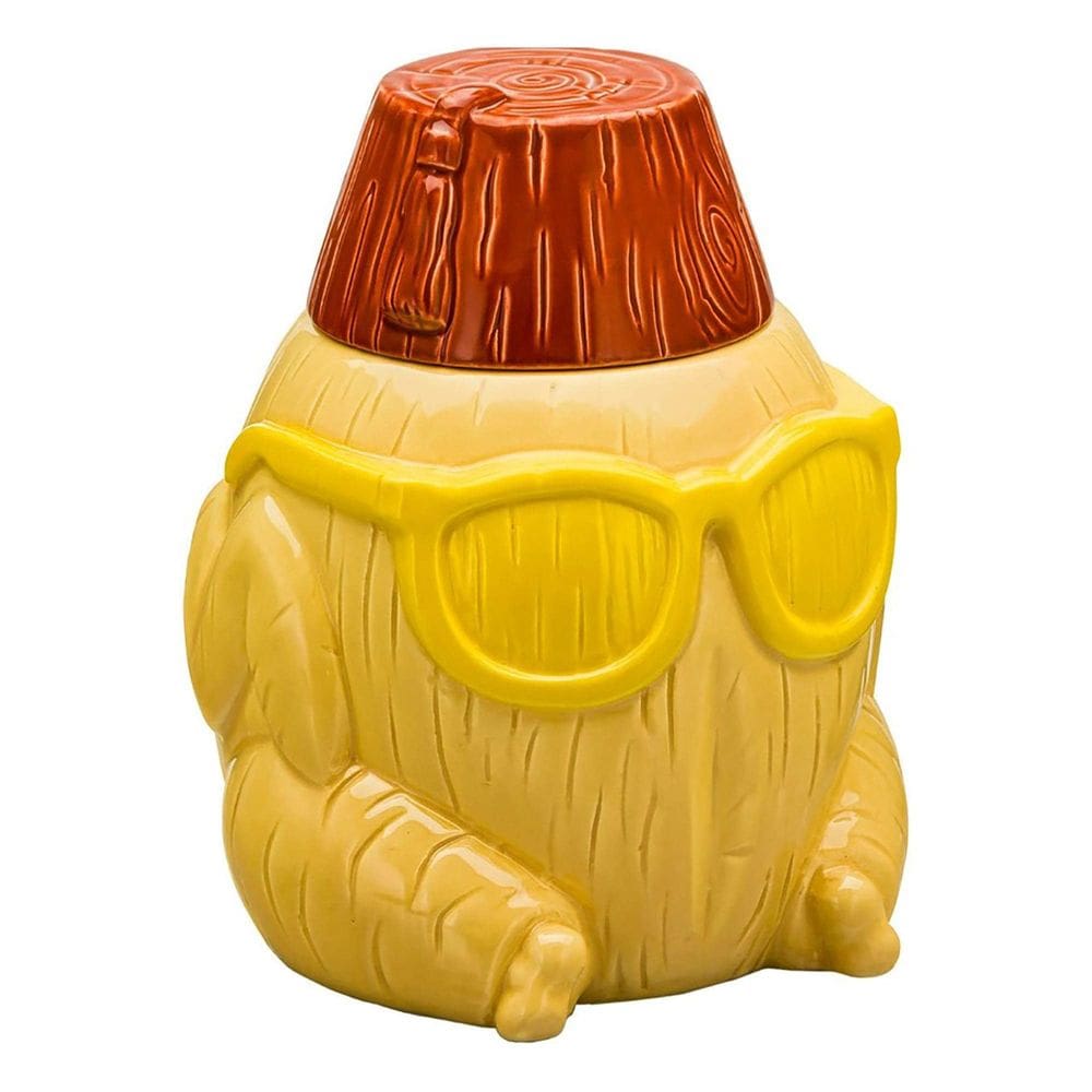 Caneca Geeki Tiki Friends Turkey com cerâmica Fez 1.06L
