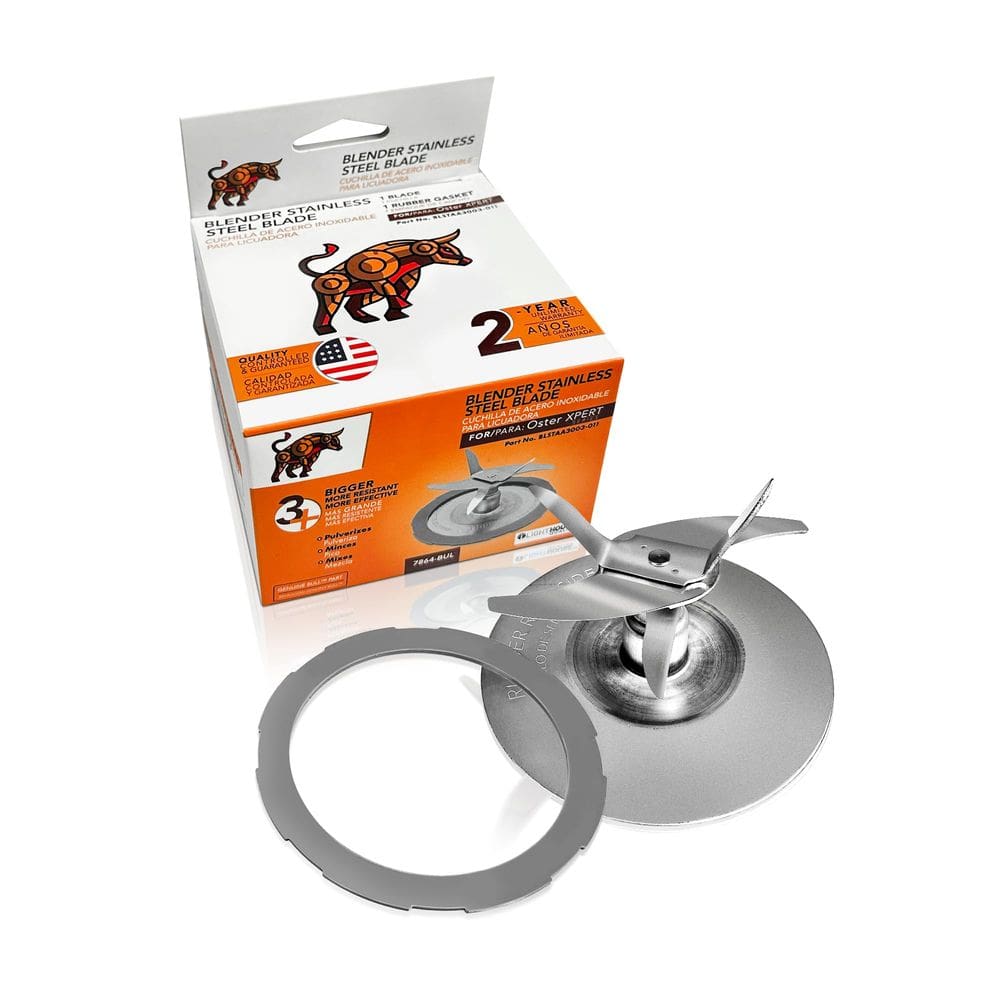 Lâmina de reposição para liquidificador Oster Pro 1200 com junta de vedação