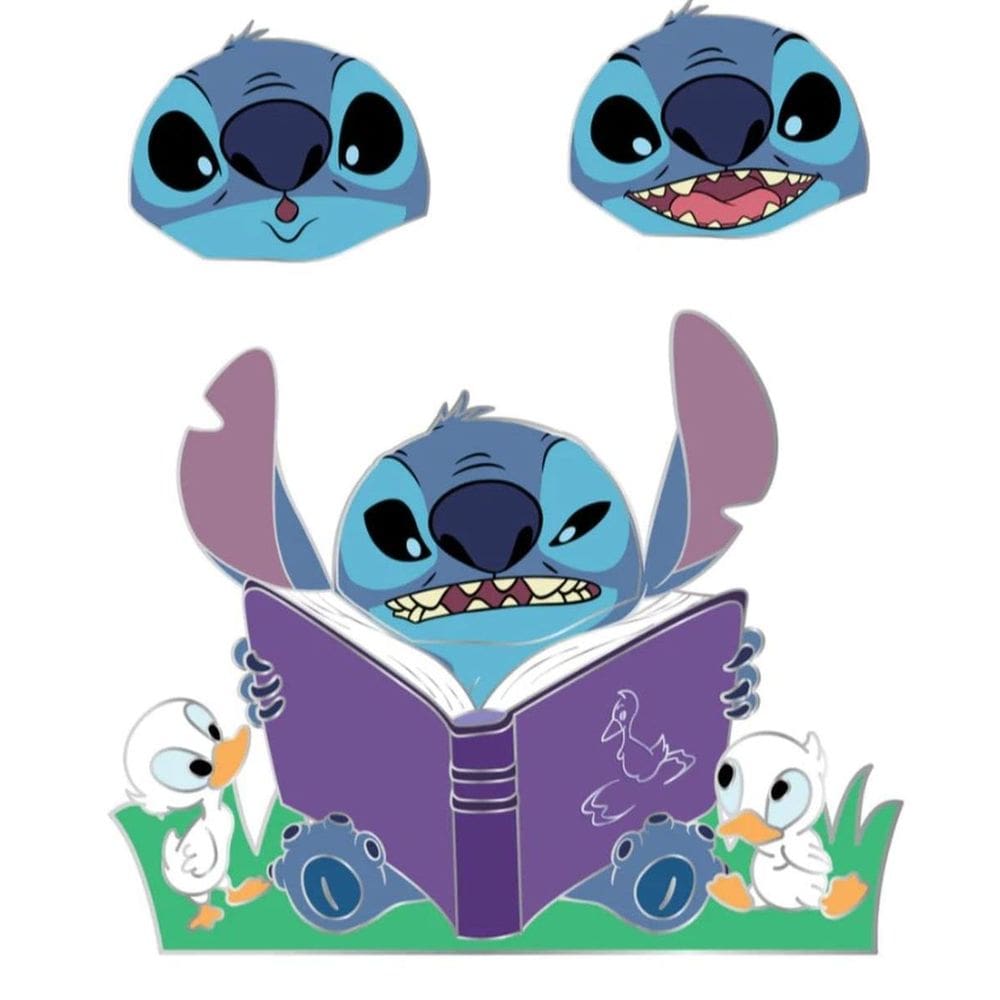 Conjunto de pinos Loungefly Disney Lilo & Stitch Mixed Emotions, 4 unidades