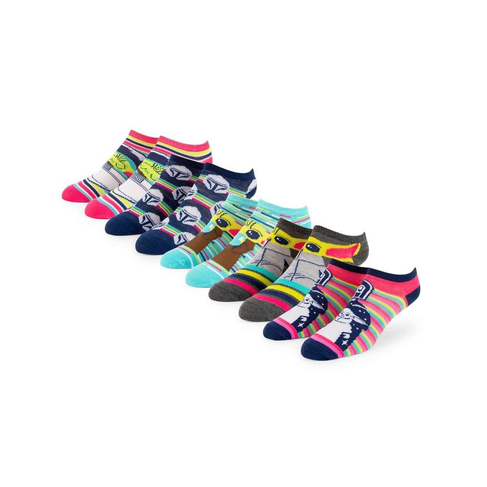 Conjunto de 5 pares de meias STAR WARS The Mandalorian, de 4 a 10 tamanhos