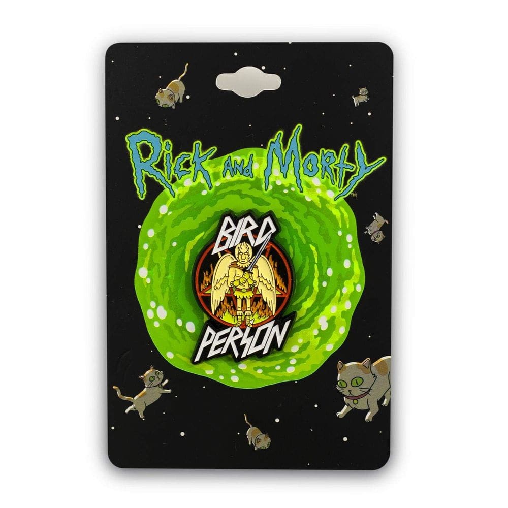 Alfinete de colecionador de esmalte Rick and Morty Bird Person 3,8 cm