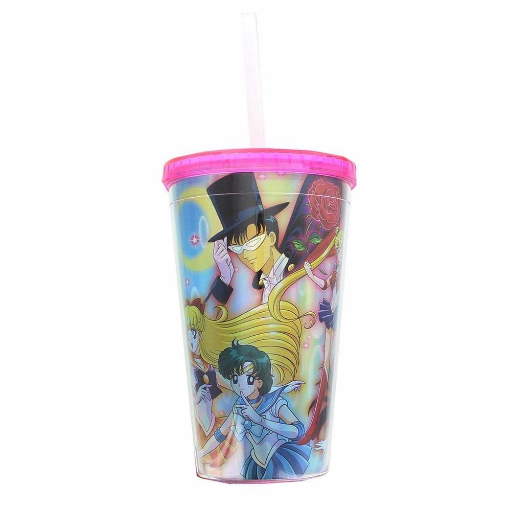 Carnival Cup JUST FUNKY Sailor Moon Cast 473 ml com canudo e tampa