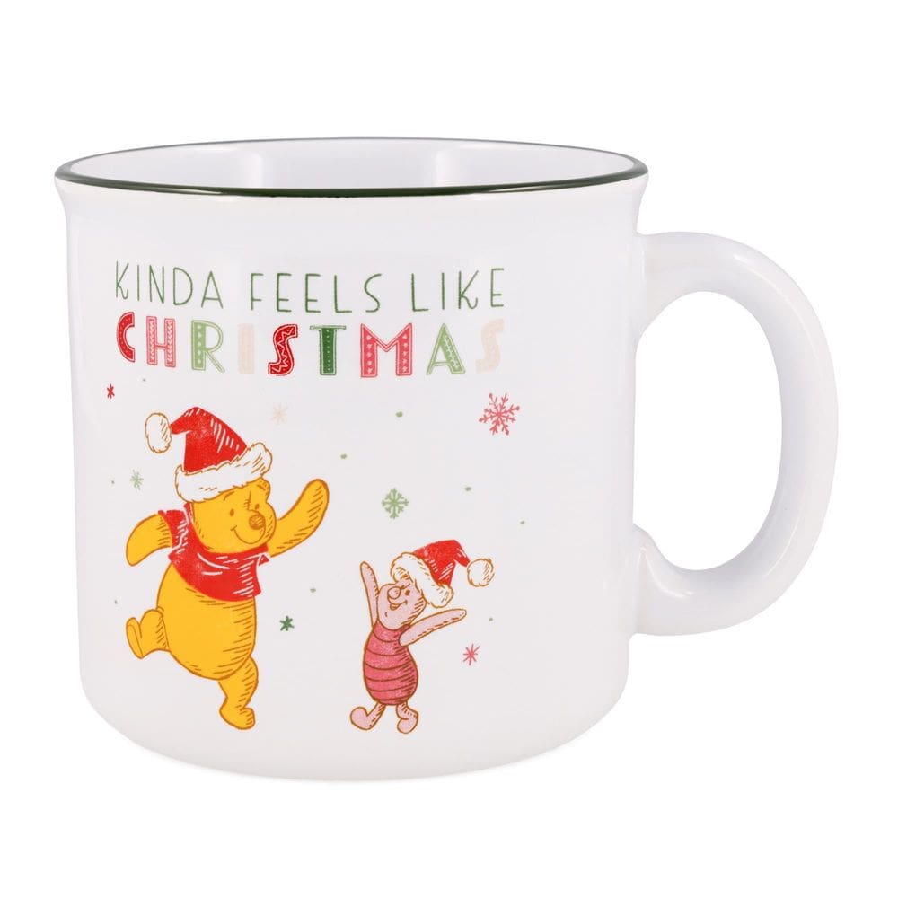 Caneca Camper de cerâmica Silver Buffalo Disney Winnie The Pooh