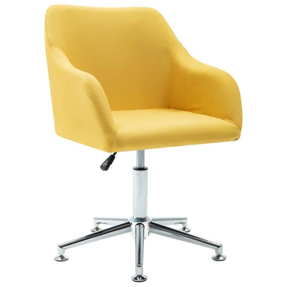 Cadeira de jantar vidaXL estilo escandinavo giratória ajustável