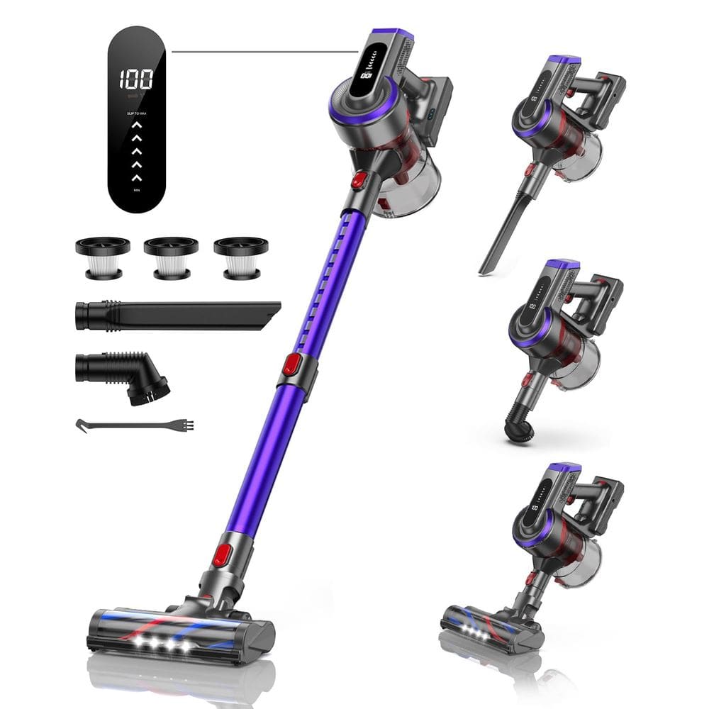 Aspirador sem fio INTETURE JR400 450W 40kPa 55min