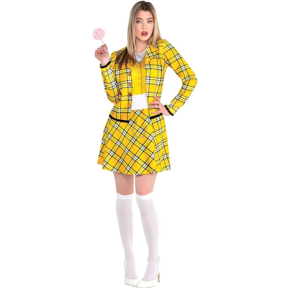 Kit de fantasias Amscan Clueless Cher para mulheres, tamanho padrão