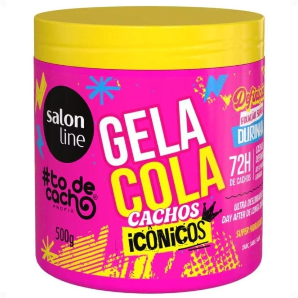 Gelacola Capilar Salon Line Cachos Icônicos #ToDeCacho 500g