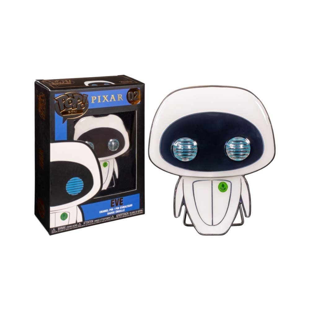 Pin esmaltado Funko Pop! Coleção Pixar Eve Premium