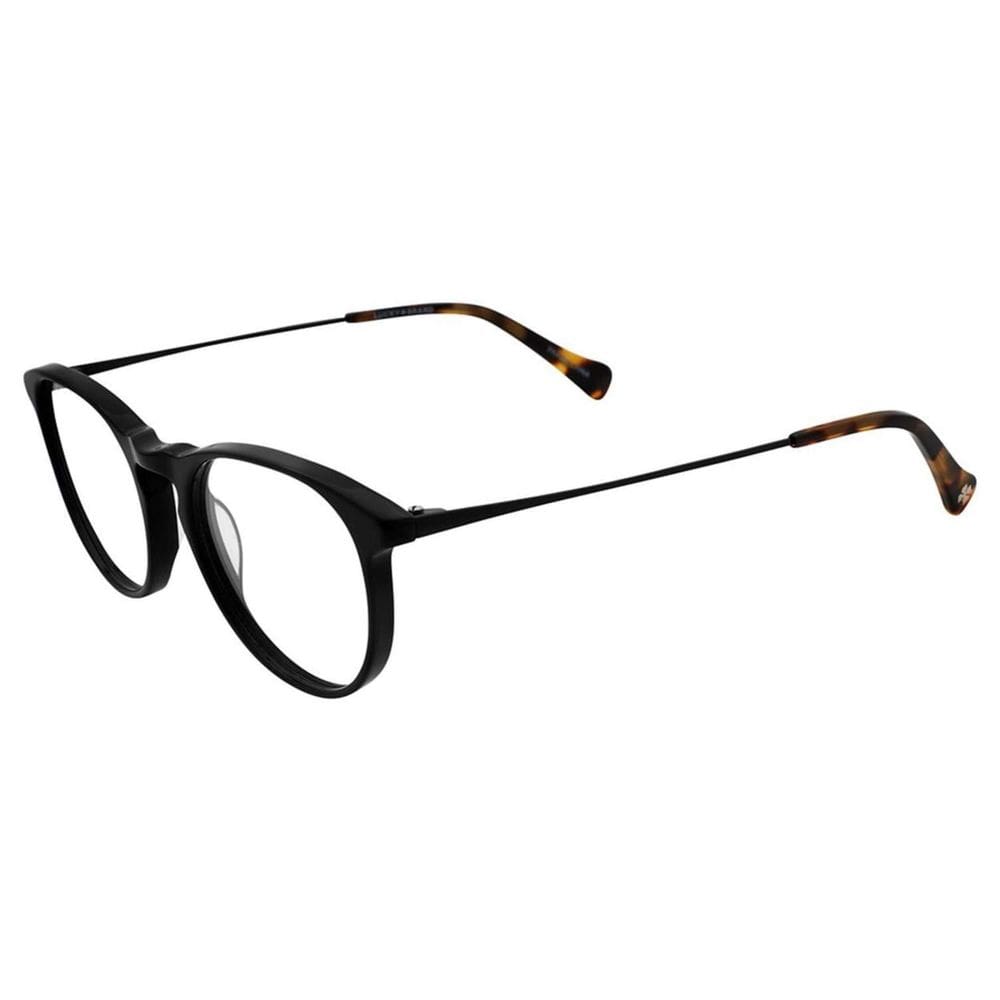 Óculos de sol Lucky Brand D 405 0bla com lente redonda e armação de plástico